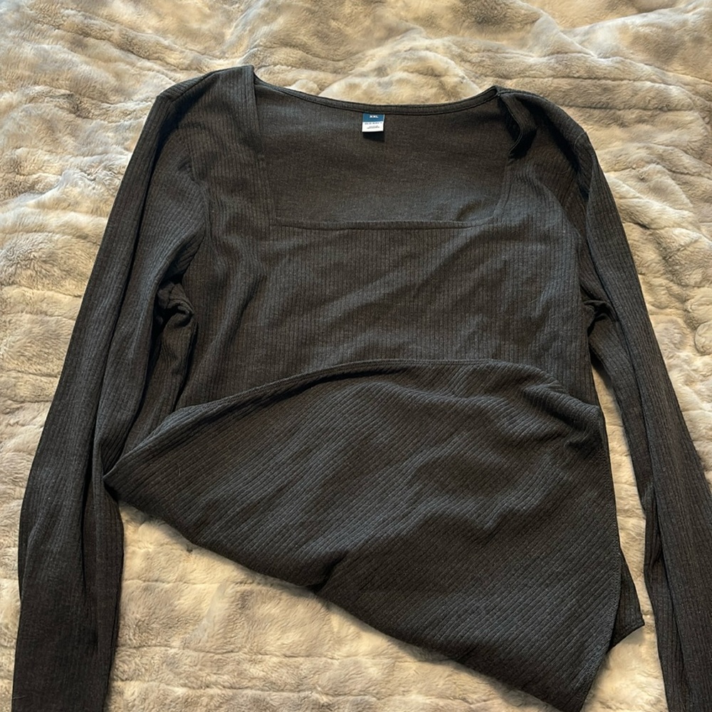 Old Navy Square Neck Long sleeve Bodysuit